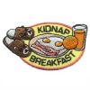 Girl Scout Kidnap Breakfast Fun Patch