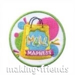 Girl Scout Mall Madness Fun Patch