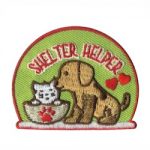 Shelter Helper Girl Scout Fun Patch