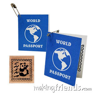 China Girl Scout Mini Passport SWAP Kit via @gsleader411