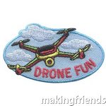 girl scouts drone fun patch