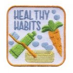 Healthy Habits Girl Scout Patch