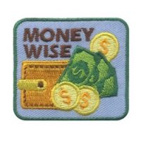 Money Wise Girl Scout Patch