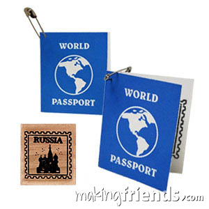 Russia Girl Scout Mini Passport SWAP Kit via @gsleader411