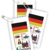 Germany Thinking Day Toothpick Flag SWAPs