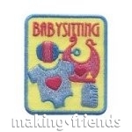 Girl Scout Babysitting Fun Patch