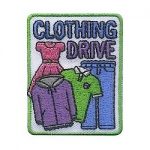 Girl Scout Clothing Drive Fun Patch