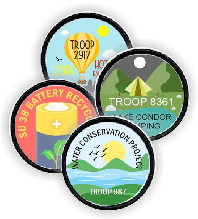 DIY Custom Patches. Wow! Make your own customized patches! Available at MakingFriends®.com via @gsleader411