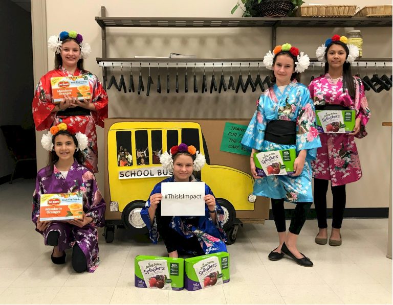 Cadettes* representing Hong Kong for Thinking Day,