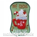 Girl Scout Hot Cocoa and Caroling Patch