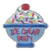 Girl Scout Ice Cream Party Patch