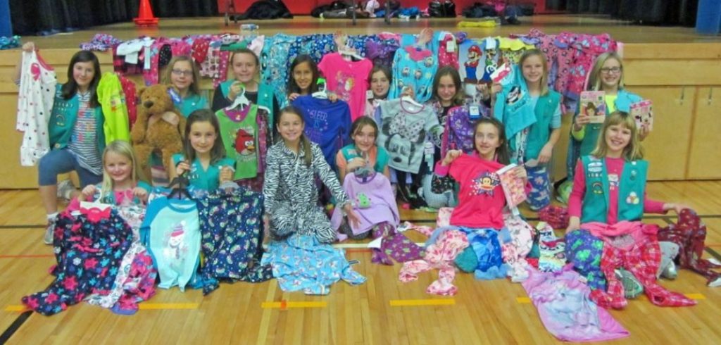Junior Girl Scout Bronze Award Project Pajama Party