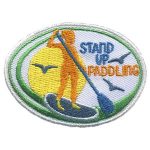 Girl Scout Stand Up Paddling Patch