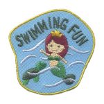 Girl Scout Swimming Fun Patch