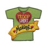 Girl Scout Troop Shirt Making Fun Patch