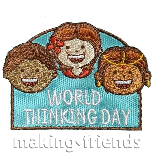 Girl Scout World Thinking Day Patch