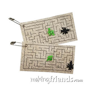 Ants on a Maze Science Girl Scout Friendship SWAP Kit via @gsleader411