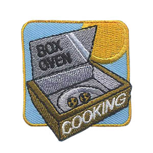 Girl Scout Box Oven Cooking Patch