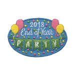 Girl Scouts End of Year Party 2018 Patch