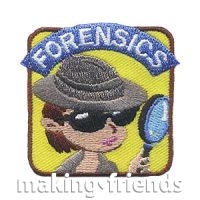 Girl Scout Forensics Patch