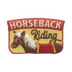 Girl Scout Horseback Riding Patch