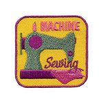 Girl Scout Machine Sewing Patch