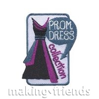 Girl Scout Prom Dress Collection Patch