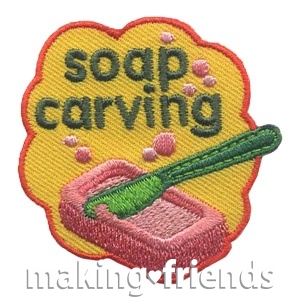 Girl Scout Soap Carving Patch