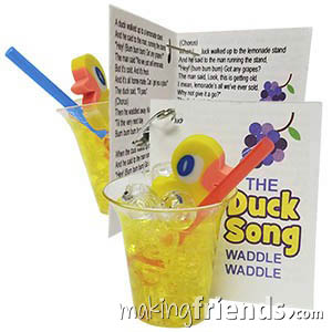 Duck Song Book Girl Scout Friendship SWAP Kit via @gsleader411