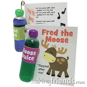 Fred the Moose Songbook Girl Scout Friendship SWAP Kit via @gsleader411