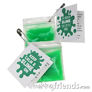 Slime Girl Scout Friendship SWAP Kit via @gsleader411