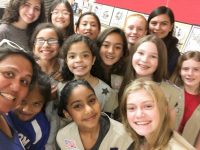 cadette-selfie Cadette Girl Scout Selfie
