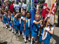 Daisy Girl Scout Color Guard