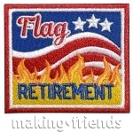 Scout Flag Retirement Patch Program