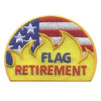 Girl Scout Flag Retirement Patch
