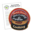 Girl Scout Dutch Oven Cooking Patch