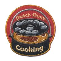 Girl Scout Dutch Oven Cooking Patch