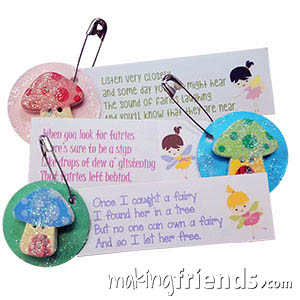 Fairy House Girl Scout Friendship SWAP Kit via @gsleader411