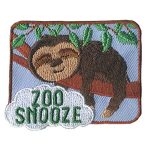 Girl Scout Zoo Snooze Patch