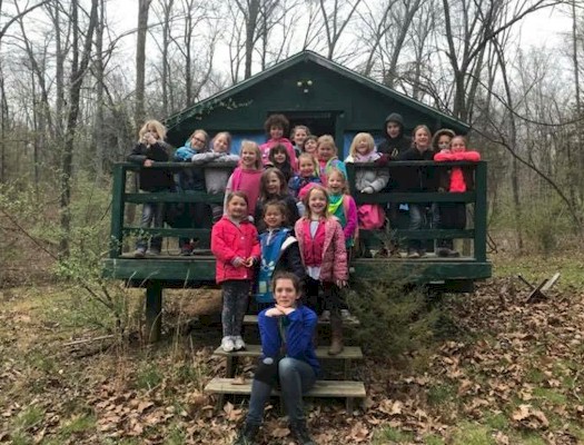 Daisy Girl Scouts Camping