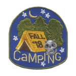 Girl Scout Fall Camping 2018 Fun Patch