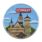 Girl Scout Germany Thinking Day Landmark Patch