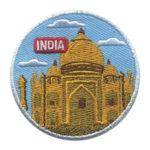 Girl Scout India Thinking Day Landmark Patch