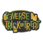 Girl Scout Reverse Trick or Treat Fun Patch