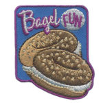 Girl Scout Bagel Fun Patch