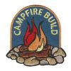 Girl Scout Campfire Build Patch