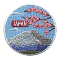 Girl Scout Japan Landmark Patch
