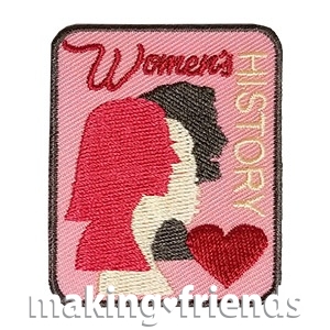 Girl Scout Women's History Month Patch