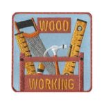 Girl Scout Woodworking Patch