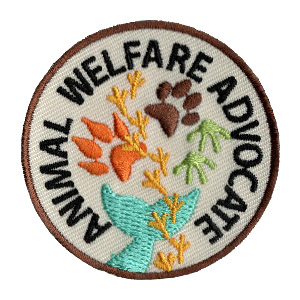 Animal Welfare Advocate Service Patch - MakingFriends